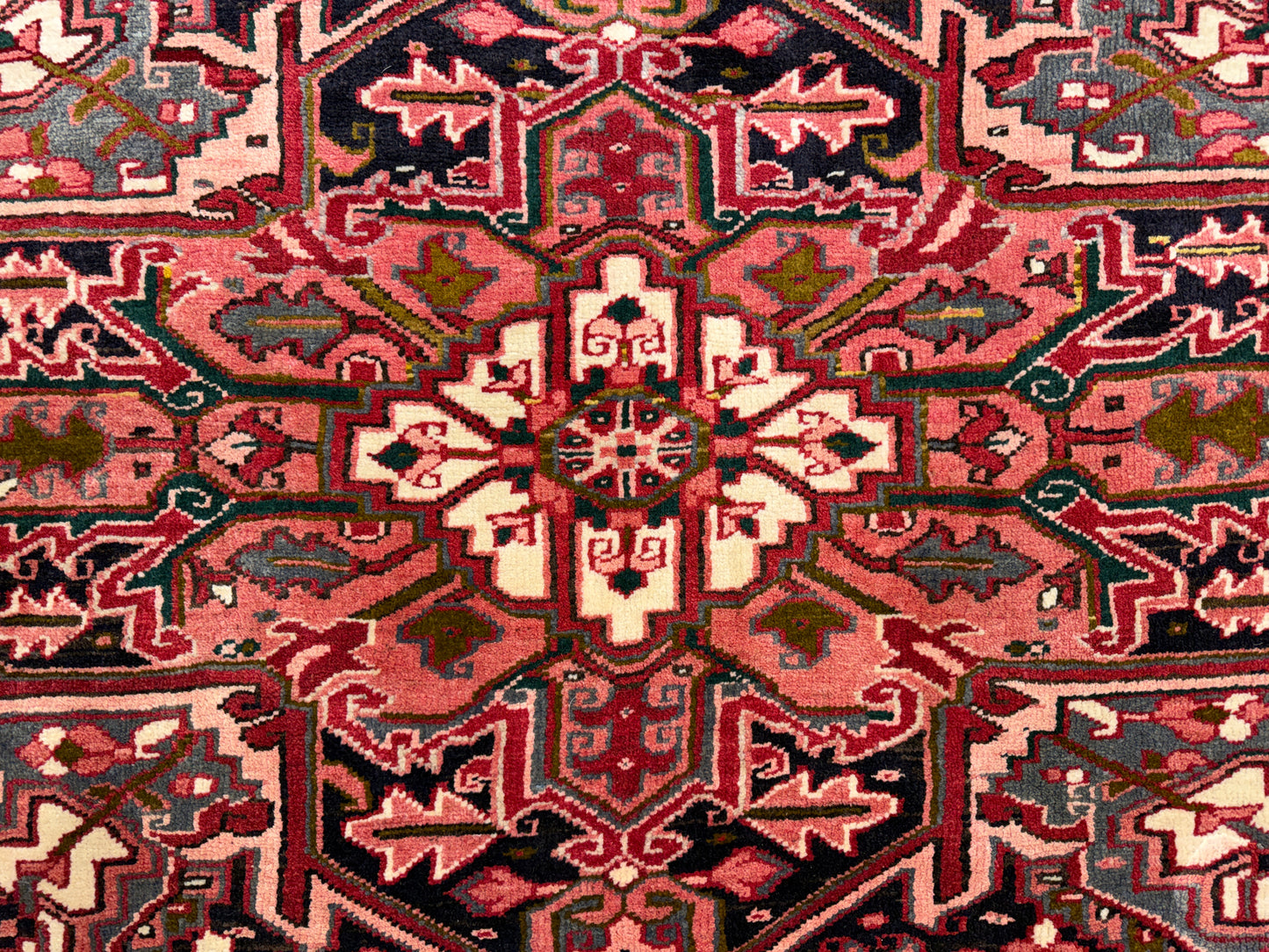 Hand-Knotted Persian Heriz Rug - 8’3”x10’9”