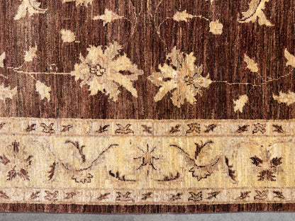 Hand-Knotted Pishawar Rug - 6'7"x9'5"