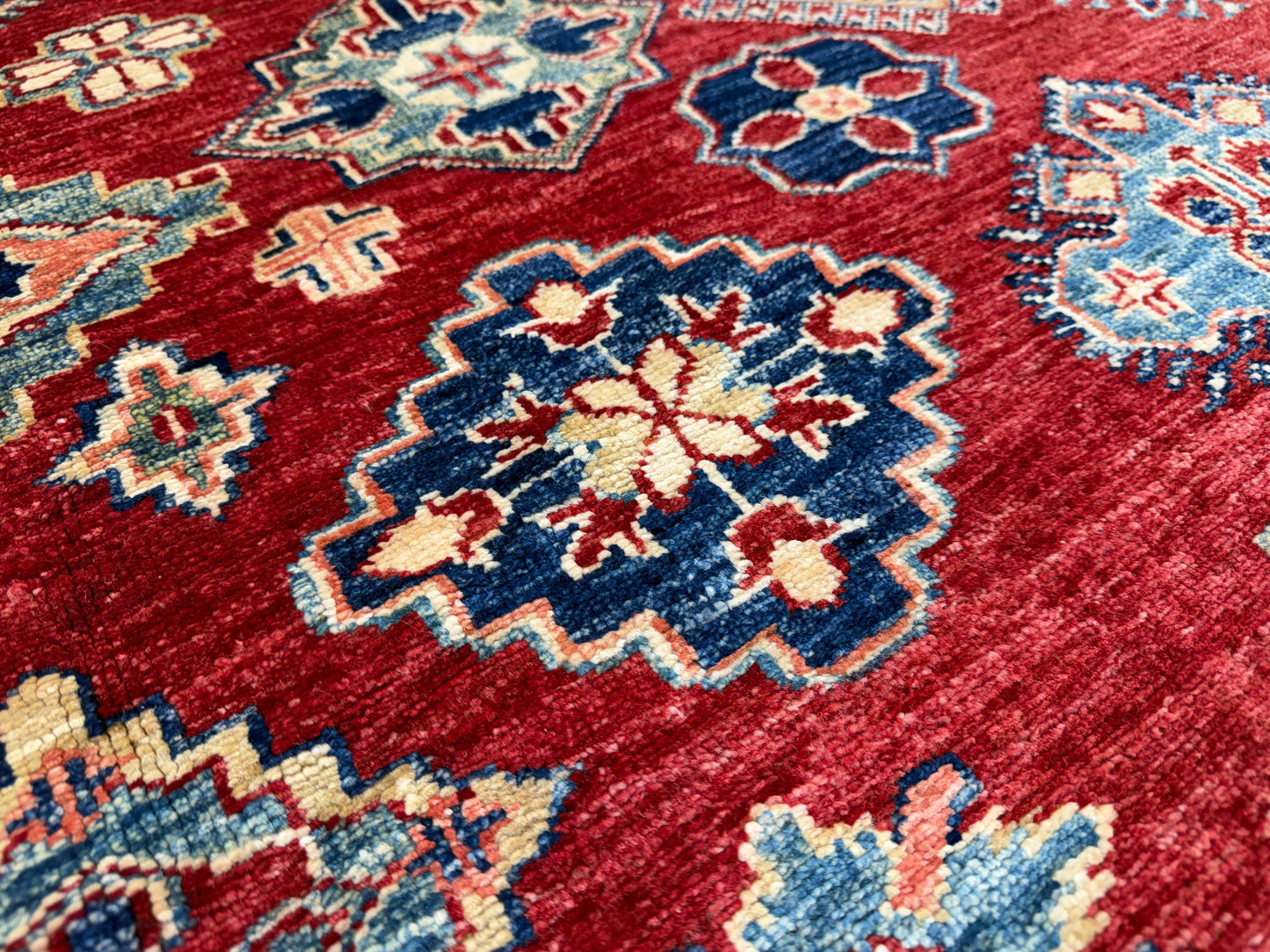 Hand-Knotted Kazak Rug - 8’x9’6”