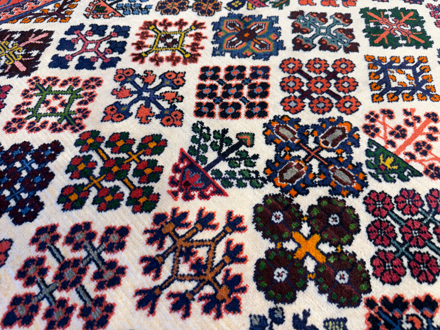 Hand-Knotted Persian Shiraz Rug - 7’1”x10’3”