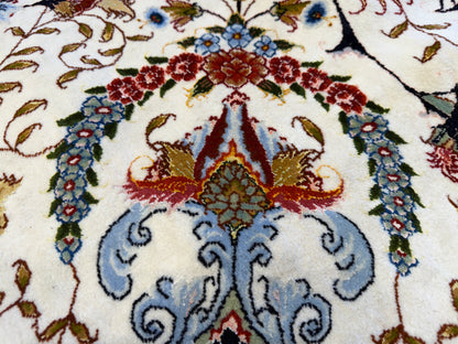 13’x19’8” Very Fine Hand-Knotted Persian Tabriz 80 Raj Signed Area Rug