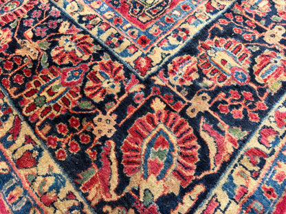 Hand-Knotted Persian Sarouk Rug - 10’1”x14’10”