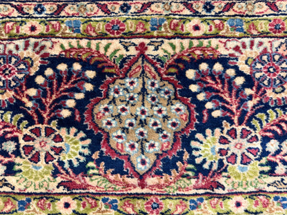 9’11”x13’6” Antique Hand-Knotted Fine Kork Wool Persian Sarouk Area Rug Handmade