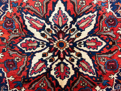 Hand-Knotted Persian Bakhtiari Rug - 10’x11’10”