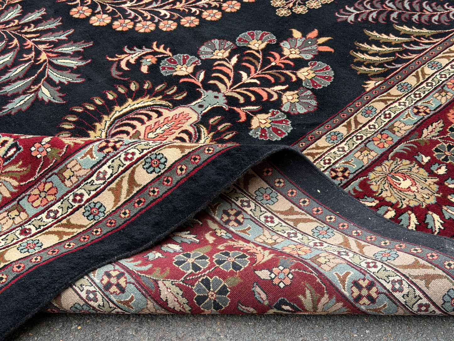 Hand-Knotted IndoSarouk Rug - 11’9”x18’