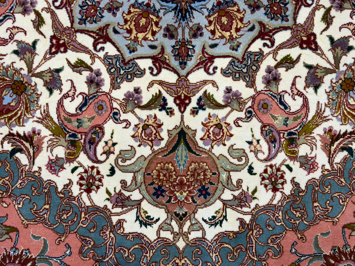 9’7”x14’ Hand-Knotted 70 Raj Persian Tabriz Rug - Signed Beirami