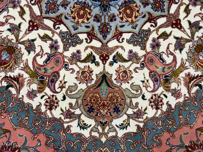 9’7”x14’ Hand-Knotted 70 Raj Persian Tabriz Rug - Signed Beirami