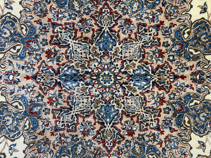 Hand-Knotted 4 La Persian Nain Rug - 10'3"x14'1"