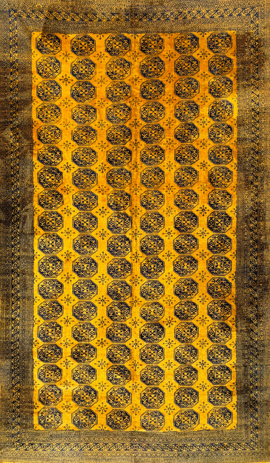 12’x20’4” Hand-Knotted Bokhara Area Rug
