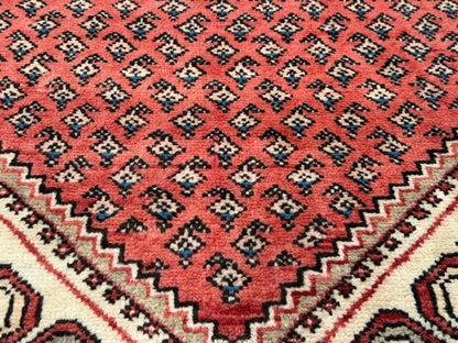 Hand-Knotted Persian Hamadan Rug - 4’5”x6’6”