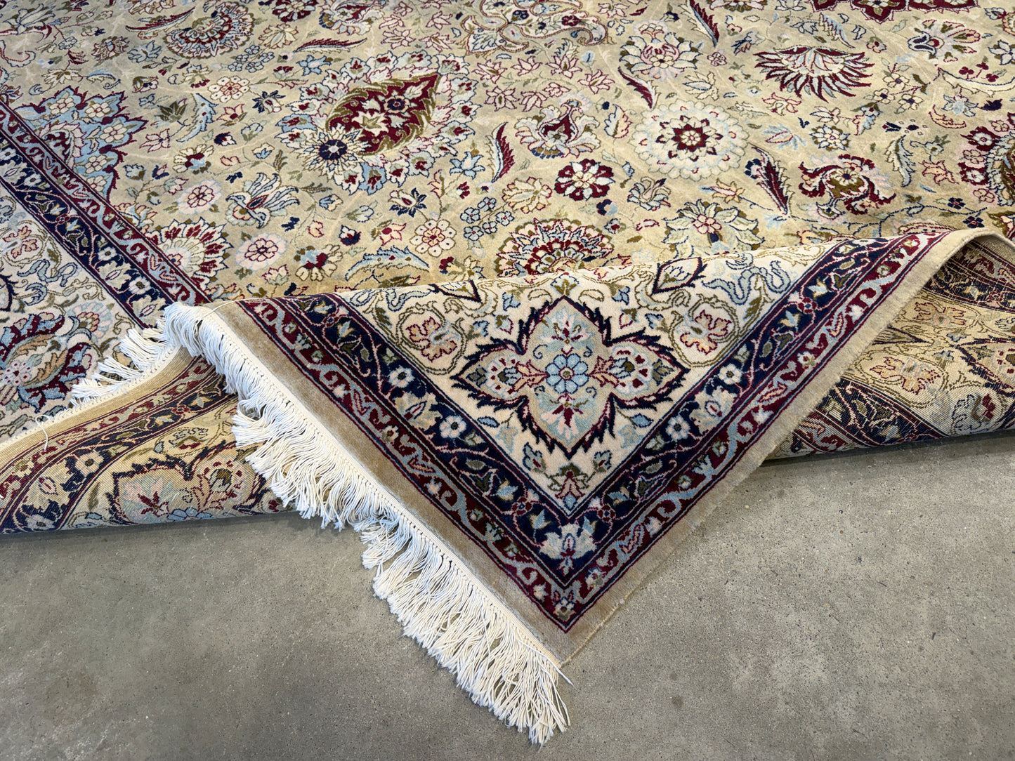 8’x10’5” Hand-Knotted Wool PakPersian Area Rug