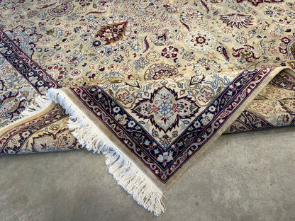 8’x10’5” Hand-Knotted Wool PakPersian Area Rug