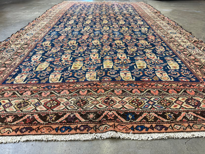 Hand-Knotted Persian Senneh Rug - 5’X9’9”
