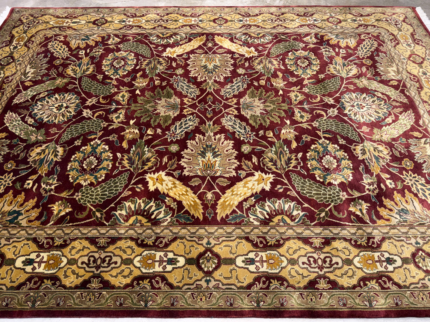 Hand-Knotted Agra Rug - 7’x10’