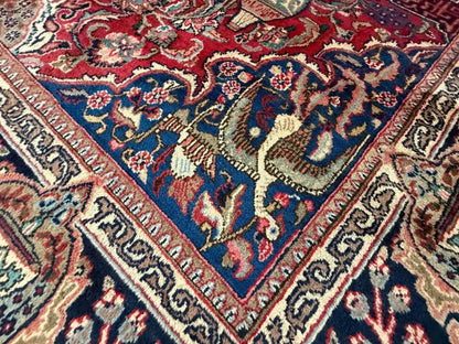9’6”x12’6” Hand-knotted Wool Kashmar Area Rug