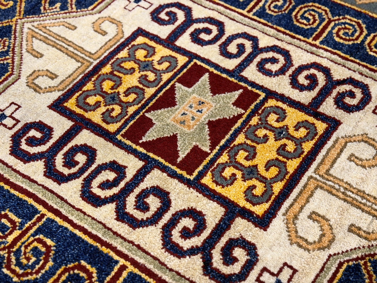 Hand-Knotted Kazak Rug - 5’9”x7’10”