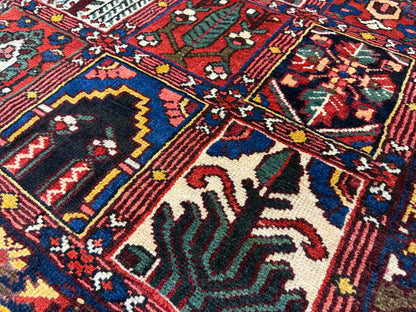 Hand-Knotted Persian Bakhtiari Rug - 10’5”x12’8”