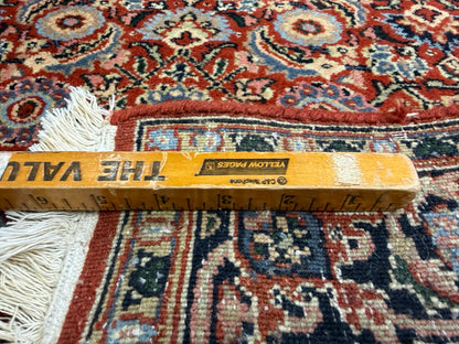 Hand-Knotted Herati Runner - 2’7”x19’6”
