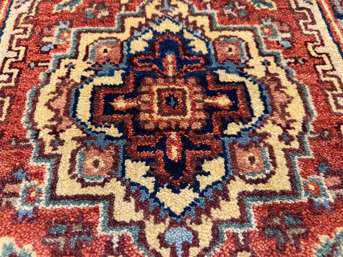 Hand-Knotted IndoHeriz Rug - 2’x3’