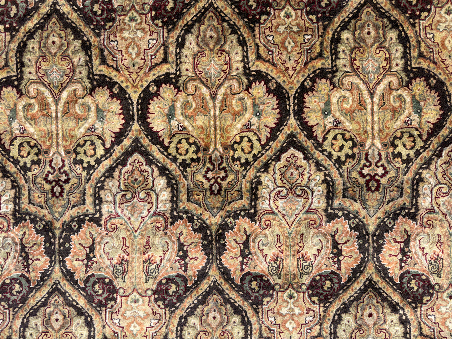 9’7”x13’11” Hand-Knotted Wool PakPersian Area Rug