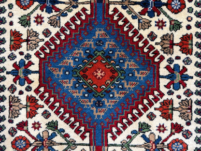 Hand-Knotted Yalameh Runner - 2’8”x12’5”