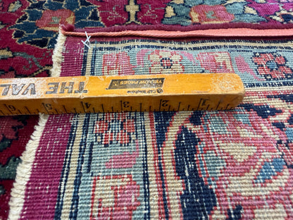 Hand-Knotted Antique Persian Kashan Rug - 4’5”x6’4”