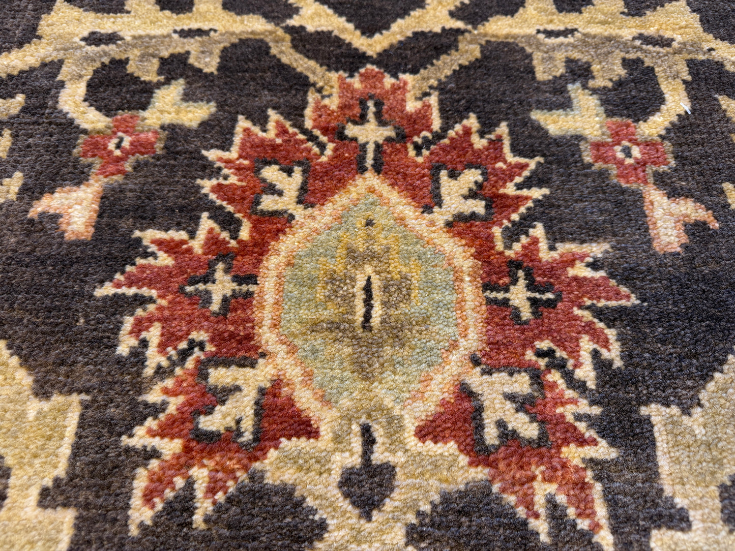 8’x10’ Hand-Knotted Wool Oushak Oriental Area Rug