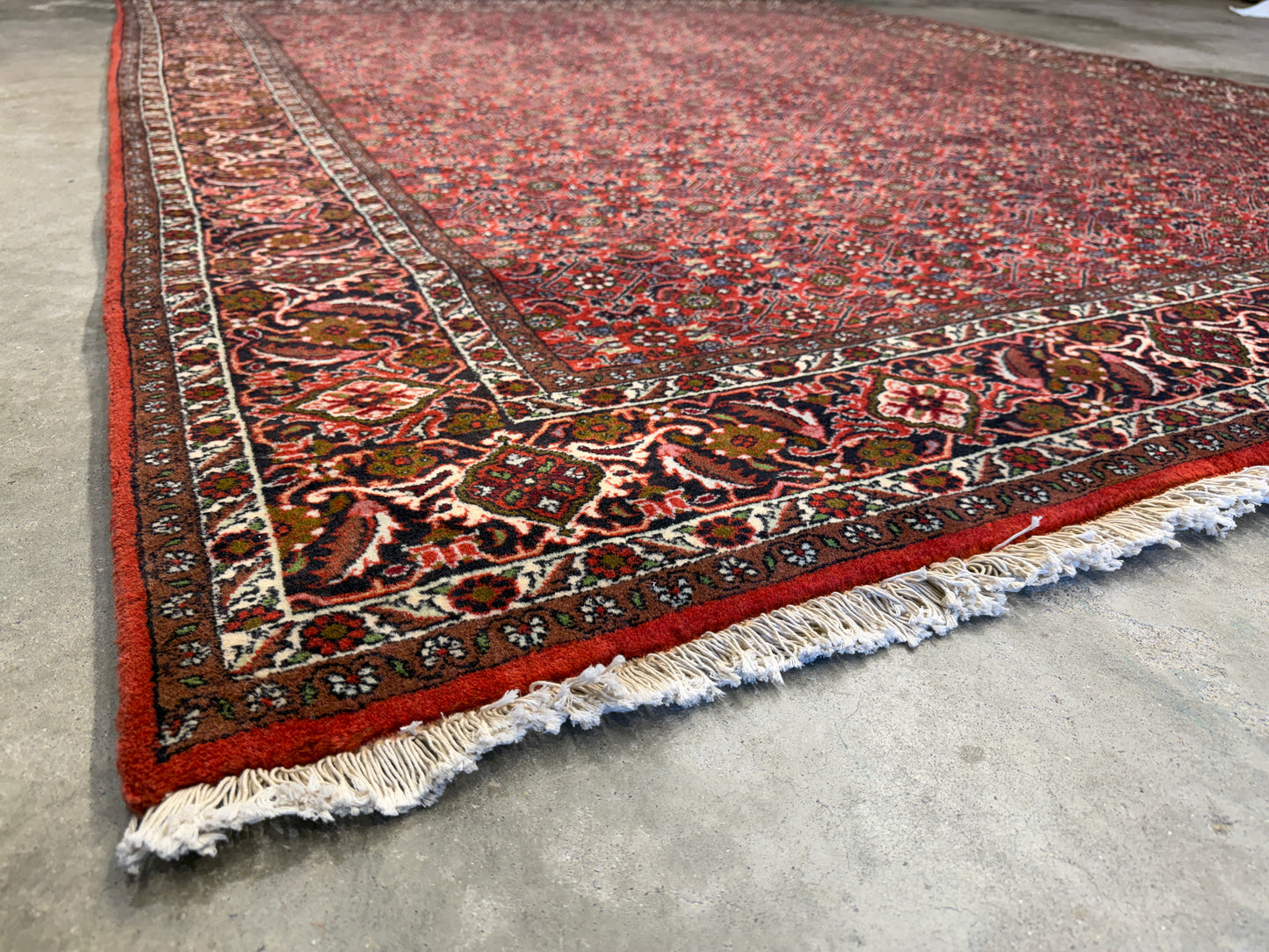 Hand-Knotted Persian Bidjar Rug - 6’7”x8’1”