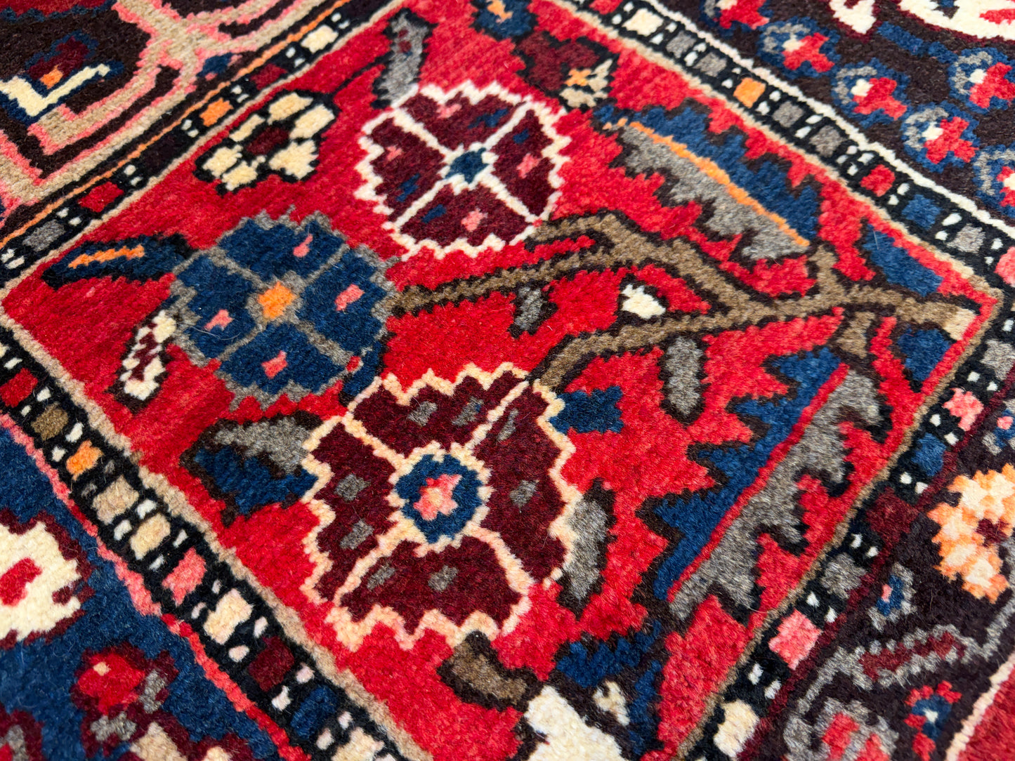9’5”x11’9” Hand-Knotted Persian Bakhtiari Four Season Area Rug