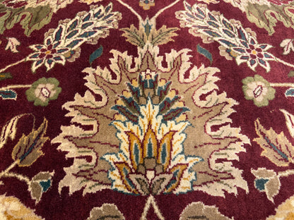 Hand-Knotted Agra Rug - 7’x10’