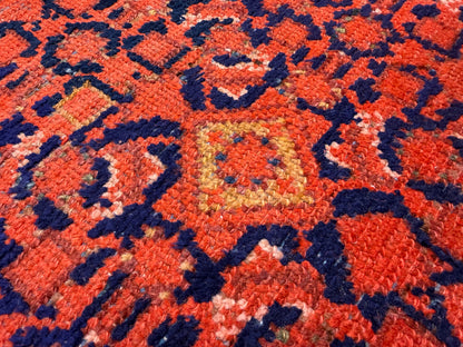 Antique Hand-Knotted Persian Malayer Runner - 6’9”x16’4”