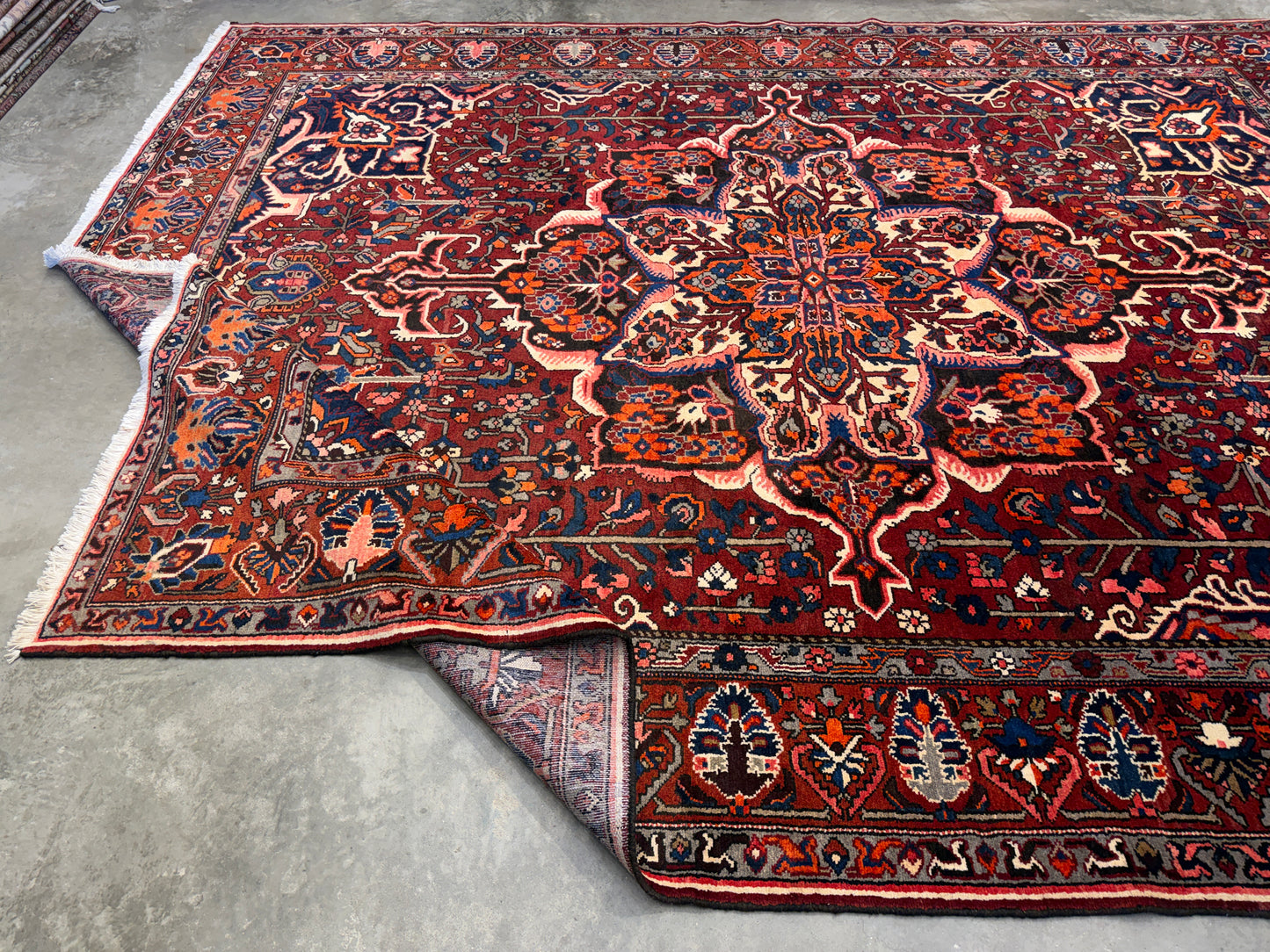 10’2”x13’ Hand-Knotted Persian Bakhtiari Area Rug