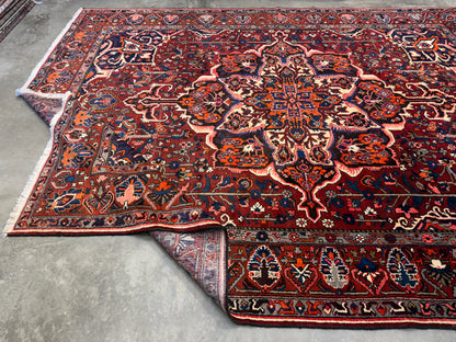 10’2”x13’ Hand-Knotted Persian Bakhtiari Area Rug