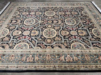 Hand-Knotted Oriental Rug - 8’3”x9’10”