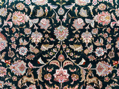 Hand-Knotted 70 Raj Persian Tabriz Rug - 11’6”x16’7”