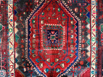 Hand-Knotted Persian Tuyserkan Rug - 4’11”x9’