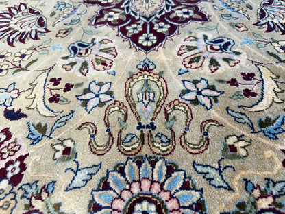8’x10’5” Hand-Knotted Wool PakPersian Area Rug
