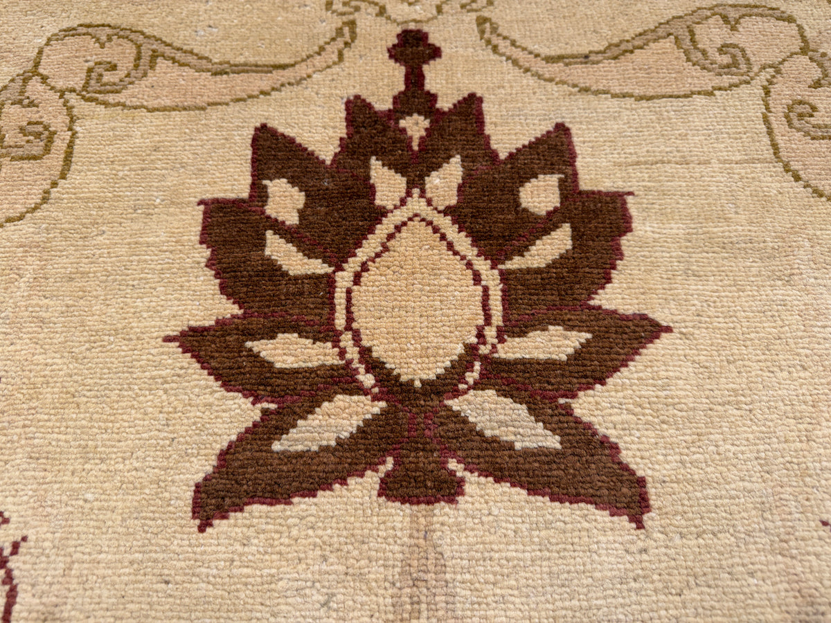 Hand-Knotted Pishawar Rug -  7’x9’3”