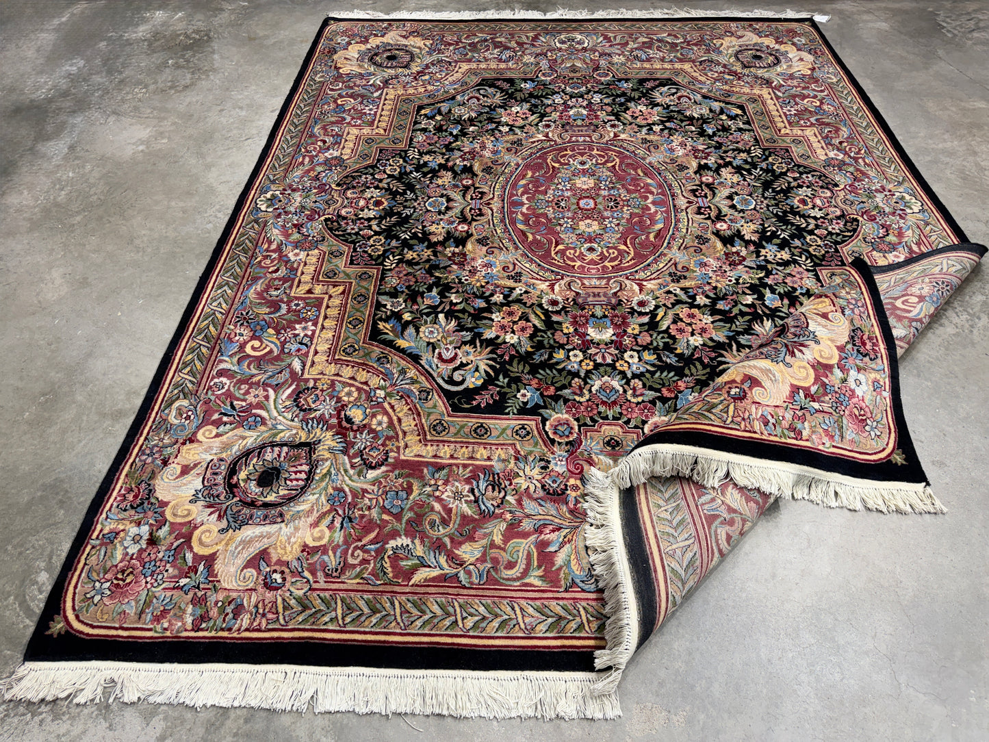 8’x10’3” Hand-Knotted Wool PakPersian Area Rug