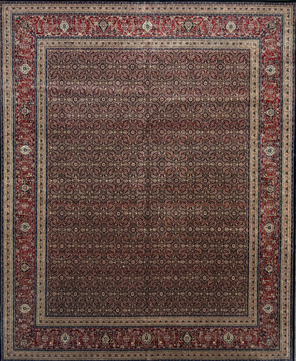 Hand-Knotted Persian Herati Rug - 11’9”x14’5”