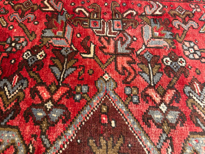 9’8”x12’6” Hand-Knotted Persian Heriz Area Rug