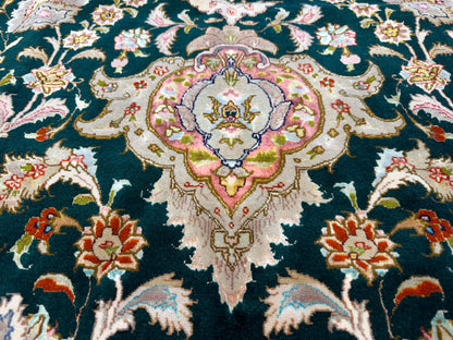 Hand-Knotted 70 Raj Persian Tabriz Rug - 11’6”x16’7”