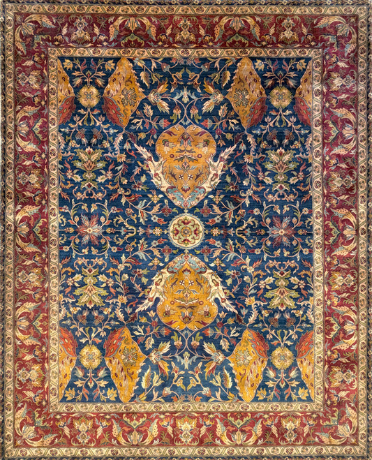 Hand-Knotted Oriental Rug - 8’1”x10’1”
