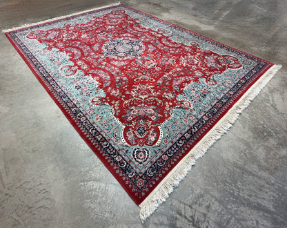 9’x12’ Hand-Knotted Very Fine Wool SinoPersian Area Rug Handmade Carpet