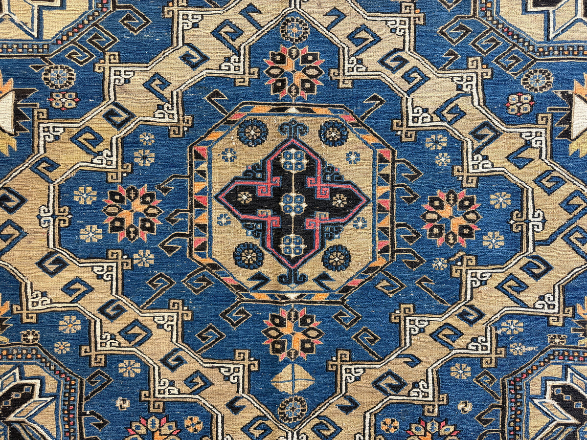 Antique Flatweave Soumak Rug - 8’6”x10’
