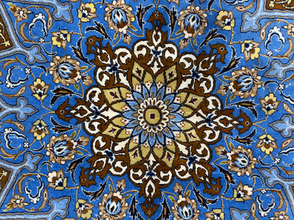 13’x16’10” Hand-Knotted Persian Isfahan Signed Asachi Area Rug