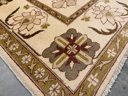Hand-Knotted Pishawar Rug -  7’x9’3”