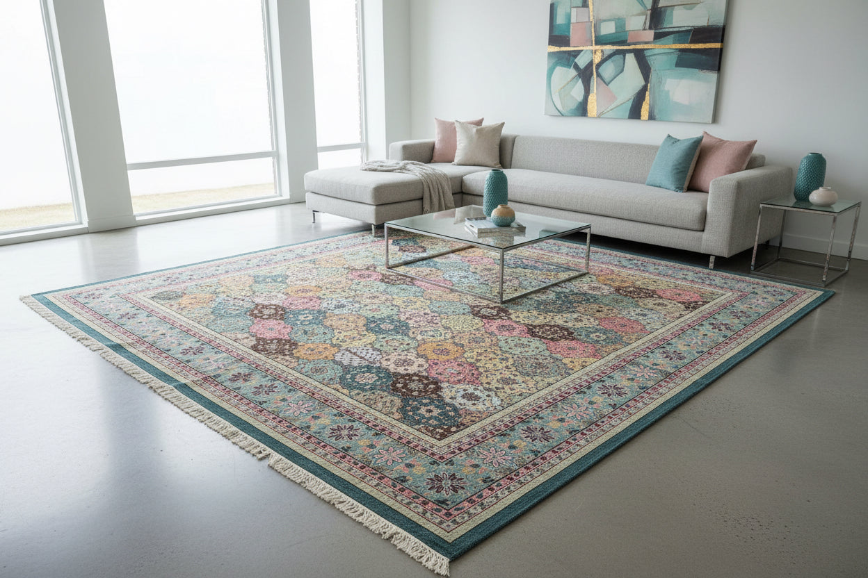 Hand-Knotted Oriental Rug - 12’x14’8”