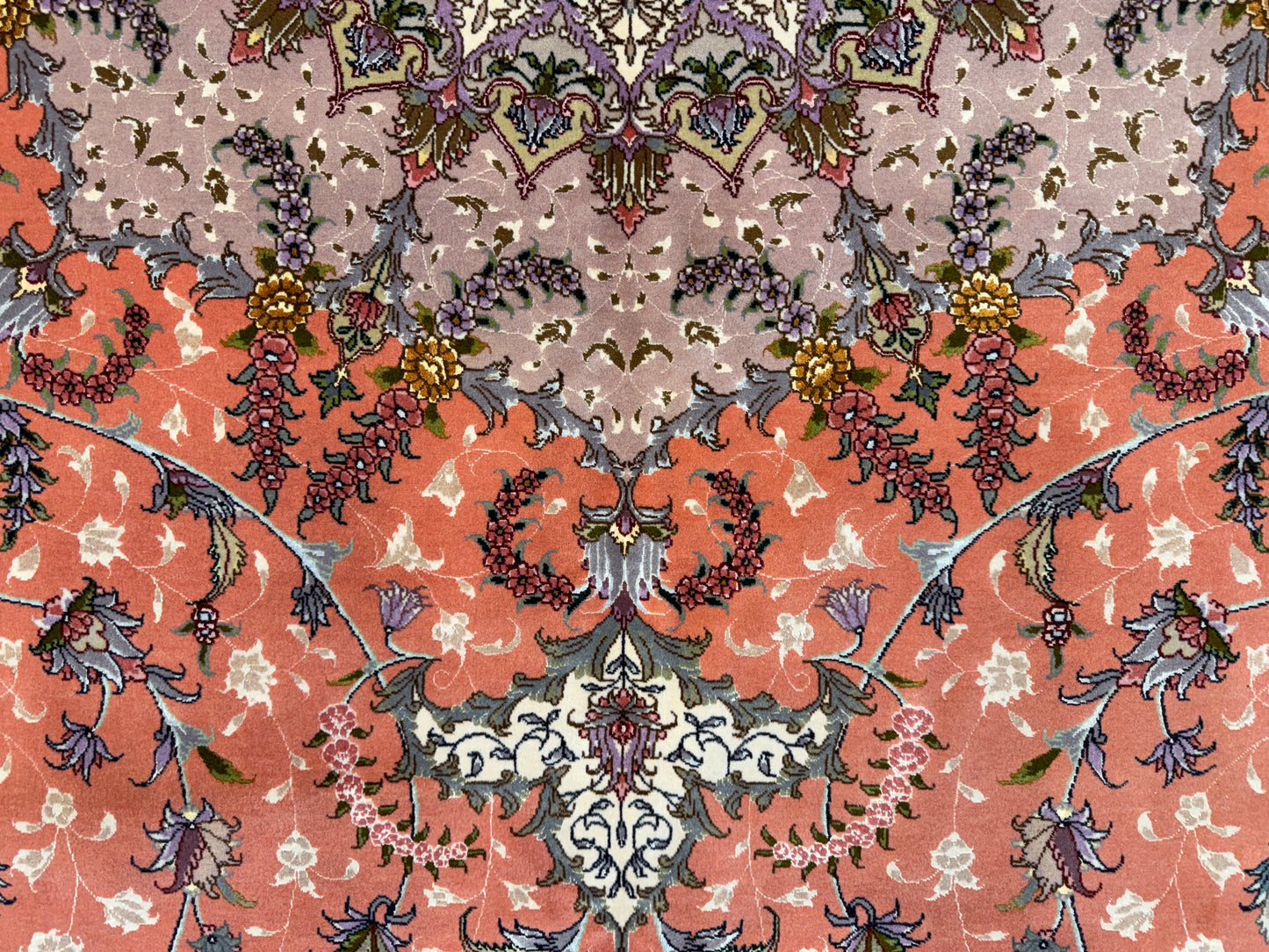 9’11”x13’4” Hand-Knotted 60 Raj Persian Tabriz Rug