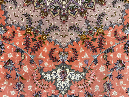 9’11”x13’4” Hand-Knotted 60 Raj Persian Tabriz Rug